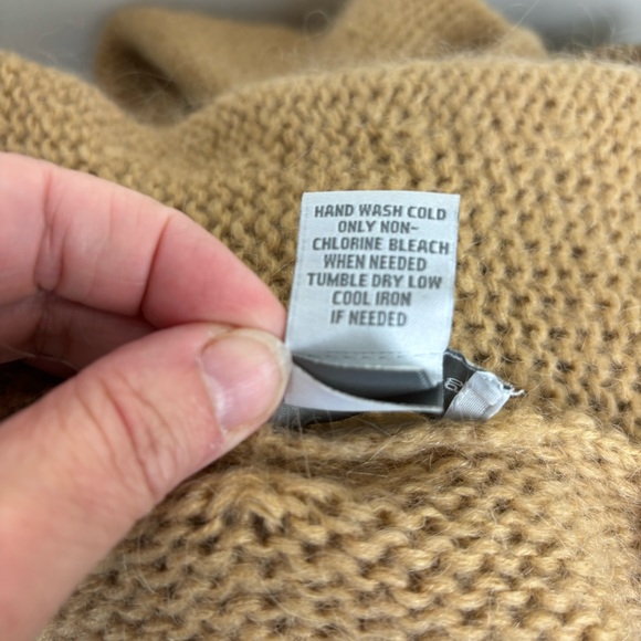 Soft Surroundings Telluride duster topper/camel cardigan sweater-Woman’s PL - Picture 12 of 14